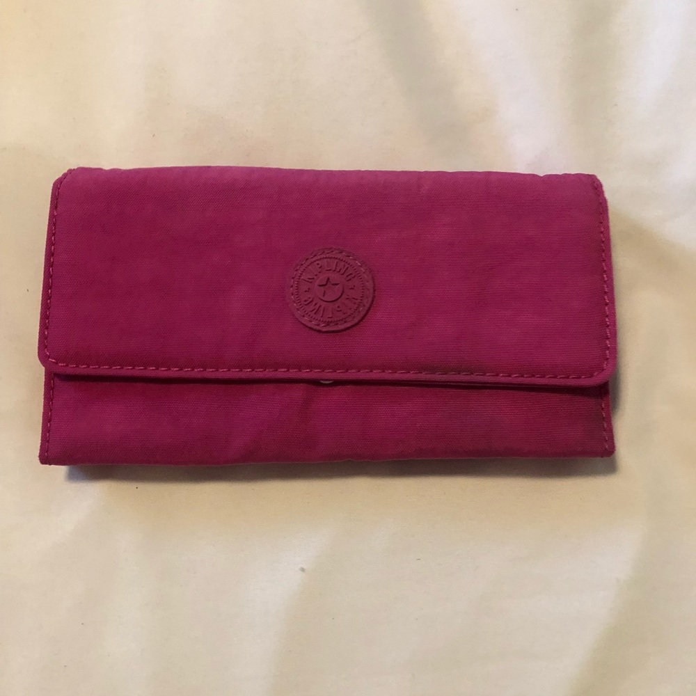 Pink Kipling wallet